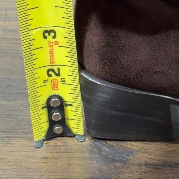 Kenneth Cole New York Brown Suede Over The Knee Boots Size 6 Women - Picture 7 of 7